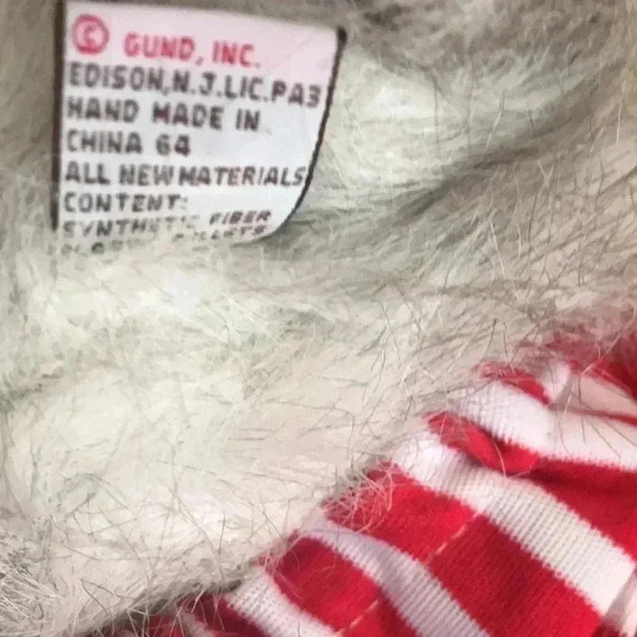 GUND LLAMMA IN PAJAMAS STUFFED ANIMAL  PLUSH GOOD CONDITION REMOVABLE PAJAMAS - Picture 5 of 9